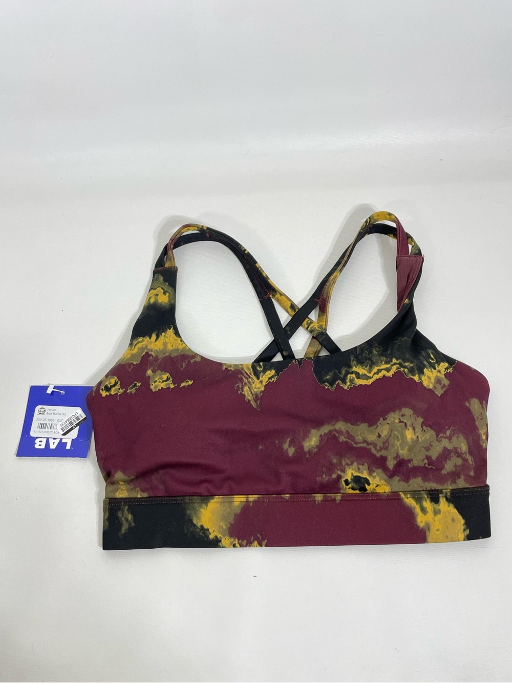 Joy Lab Women’s XS Marble Crossback Sports Bra